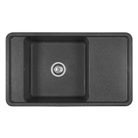 Кухонная мойка Aquaton Беллис 87 1A724832BS210 графит