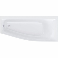 Ванна из искусственного камня Astra-Form Скат R (170х75) 01010083 белый матовый  Ванна из искусственного камня Astra-Form Скат R (170х75) 01010083 белый матовый