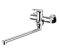 Смеситель для ванны c длинным изливом Bravat Eler F6191238CP-01L-RUS Смеситель для ванны c длинным изливом Bravat Eler F6191238CP-01L-RUS