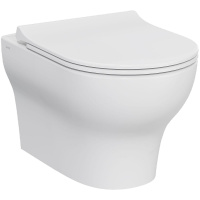 Подвесной унитаз безободковый Vitra Zentrum Round 7786B003-0075 без сиденья Подвесной унитаз безободковый Vitra Zentrum Round 7786B003-0075 без сиденья