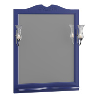 Зеркало Opadiris Валери 85 00-00007039  сапфир, с выключателем, без светильника