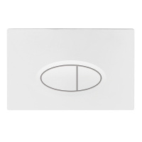 Кнопка смыва BelBagno BB052BL белая глянцевая