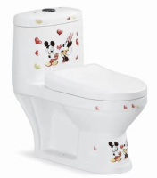 Унитаз напольный безободковый SantiLine SL-5015