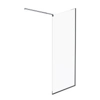 Душевая перегородка 90 см Am.Pm Func W84WI-90-F1-BTE черный