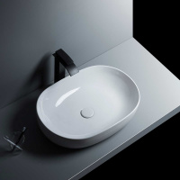 Раковина накладная (48х35) Vincea VBS-301 белый