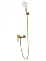 Смеситель для душа WONZON & WOGHAND ALFA, брашированное золото WW-AE3102-BG