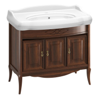 Тумба под раковину Opadiris Лоренцо 100  Z0000007095 светлый орех (без раковины)