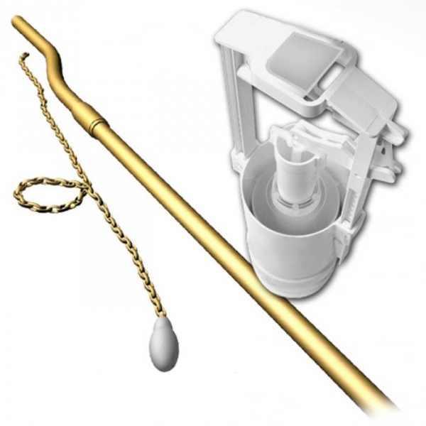 Механизм слива с высокой трубой AZZURRA Giunone-Jubilaeum B1900TO oro