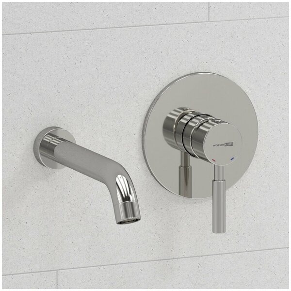 Встраиваемый комплект для раковины WasserKRAFT Main 4100 A41513, хром Встраиваемый комплект для раковины WasserKRAFT Main 4100 A41513, хром