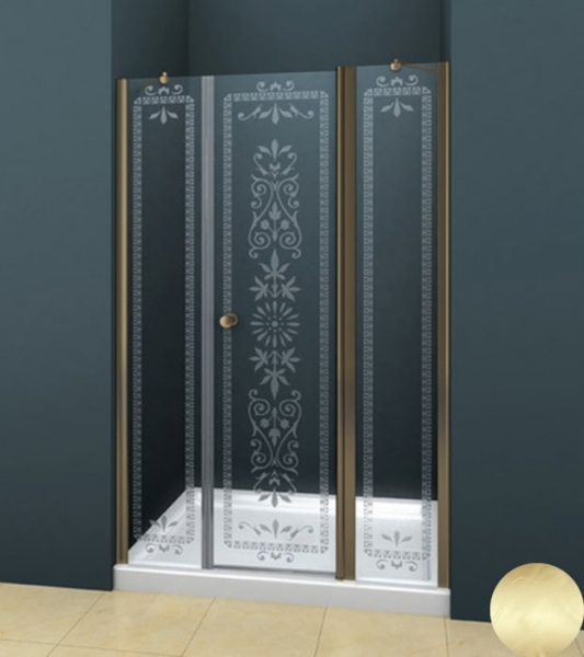 Душевая дверь в нишу Cezares ROYAL PALACE-A-B-13-30+60/40-CP-G