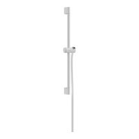 Душевая штанга 650 мм со шлангом Hansgrohe Unica Pulsify S 24400700 белый матовый