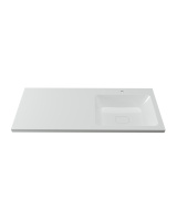 Раковина под стиральную машину (120х48) Orange ST-120RAR правая