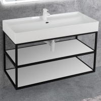 Консоль под раковину Cezares CADRO 50-100/50/58-2C-SO-MET-ST