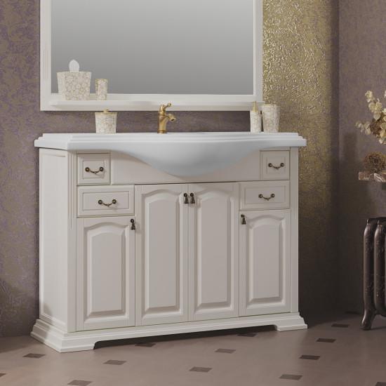 Тумба под раковину Opadiris Риспекто 100 Z0000006705 слоновая кость (без раковины)