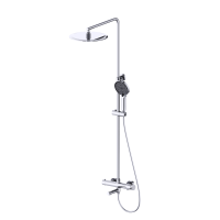 Душевая система с изливом Oliveeka OL-749017-CR хром