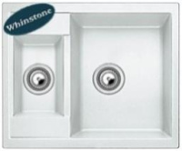 Кухонная мойка Whinstone ￼￼￼Гарда РИВА (C01) белый 44577