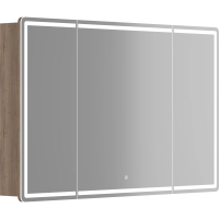 Зеркало-шкаф с подсветкой (119х74) Sancos Mirror MI120EG