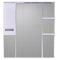 Зеркало-шкаф (90х100) Misty Селена 90 левый П-Сел02090-01Л