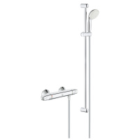 Термостат для душа с душевым гарнитуром GROHE Grohtherm 1000 New 34256 004 (34256004) хром