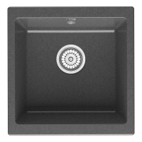 Мойка кухонная Point Бату 45 PN3008GR, графит