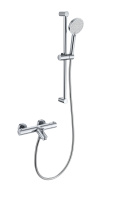 Смеситель для ванны с душевым гарнитуром и термостатом WONZON & WOGHAND, хром WW-C2002-A-CR