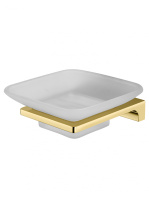 Мыльница с держателем WONZON & WOGHAND ECLIPSE, глянцевое золото WW-9122-LG