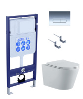 Комплект унитаза с инсталляцией SET AQUATEK ВЕГА-1905-016