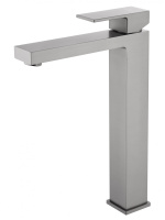 Смеситель для раковины высокий WONZON & WOGHAND CUBE, темный графит WW-88239016-BGM