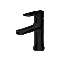 Смеситель для раковины Bravat Opal, черный F1125183BM-RUS