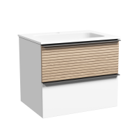 Тумба под раковину Sancos  Delta DL60W дуб светлый