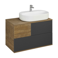 Тумба с раковиной Aquaton Терра 85 1A2472K4TEKA0