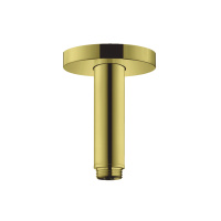 Кронштейн для верхнего душа 100 мм Hansgrohe S 27393990 полированное золото