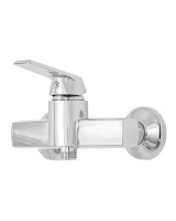 Смеситель для душа однорычажный полимерный OneLife P02-200cr хром