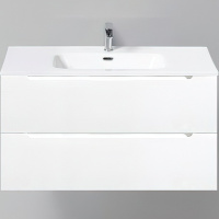 База под раковину подвесная BelBagno ETNA-900-2C-SO-BL-P Bianco Lucido