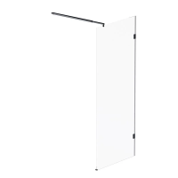 Душевая перегородка 90 см Am.Pm X-Joy W94WI-90-F1-BTE черный матовый