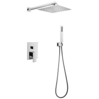 Душевой комплект ABBER Daheim AF8219 скрытого монтажа без излива, хром