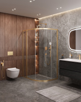 Душевой уголок (120х90) CEZARES MOLVENO MOLVENO-RH-1-120/90-C-BORO-IV