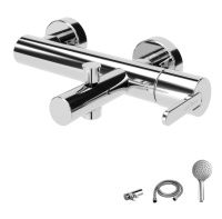 Смеситель для ванны Cezares LEAF-VD-ST