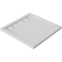 Душевой поддон (80х80) Belbagno Tray TRAY-BB-DUE-A-100-4-W0 без сифона