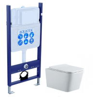 Комплект унитаза с инсталляцией Aquatek Либра New SET AQUATEK ЛИБРА N-14