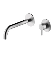 Смеситель для раковины Bossini Nobu INZ206.075 нержавеющая сталь матовая