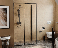 Душевая дверь (140х200) WasserKRAFT Dill 61S31