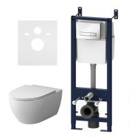 Комплект унитаза с инсталляцией Am.Pm Awe IS30201.111700