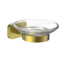 Мыльница с держателем WONZON & WOGHAND GRAFFITY, брашированное золото WW-9322-BG