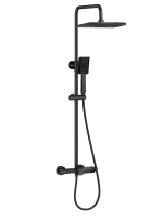 Душевая система WONZON & WOGHAND, темный графит WW-AE33110-BGG