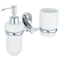 Держатель стакана и дозатора WasserKRAFT Main K-9289C