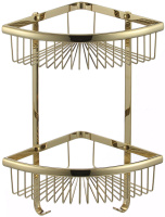 Полка решетка угловая двойная Savol S-B5854-2