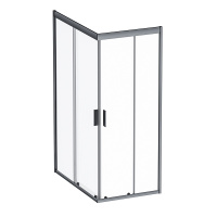 Душевой уголок (120х80) Am.Pm Gem Twin Slide W90G-404-120280-BT