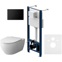 Комплект унитаза с инсталляцией AM.PM Spirit V2.0 FlashClean IS49038.111700