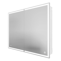 Зеркало-шкаф (90х80) Grossman Меркадо 209003 с LED подсветкой